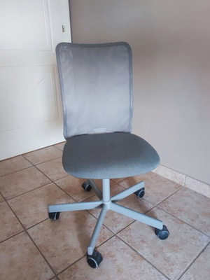IKEA chair used, light gray color