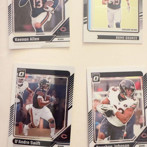 Chicago Bears Absolute Football Panini & Panini Optic loot like new