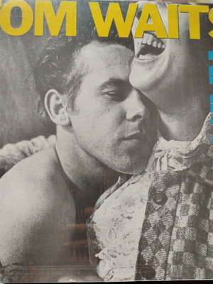 Tom Waits Rain Dogs LP, πρώτη ελληνική έκδοση 1985, Virgin/EMIAL