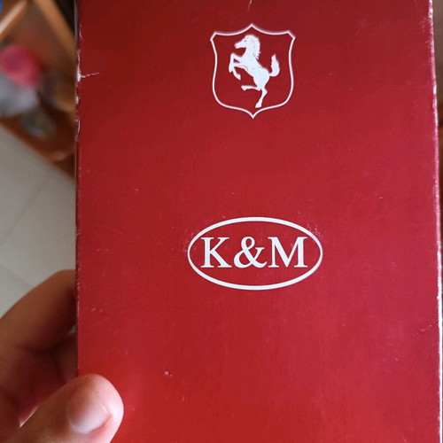 Leather notebook new from K&M