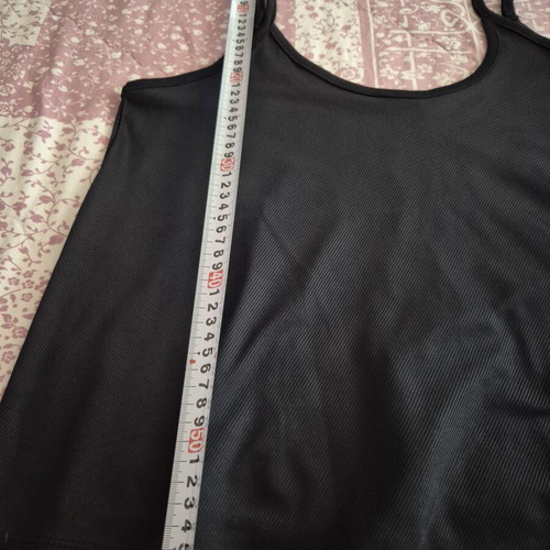Black airy top Zara like new, size XL
