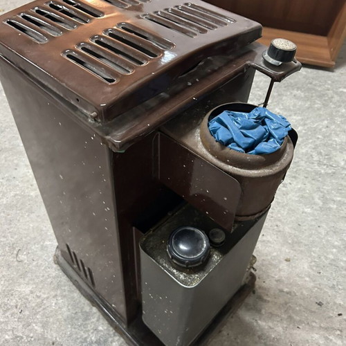 Oil heater used, unknown working condition