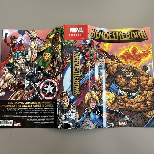 Heroes Reborn Omnibus HC like new, Marvel comics collection