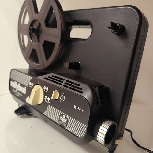 Rollybral Super 8 vintage film projector, made in Italy