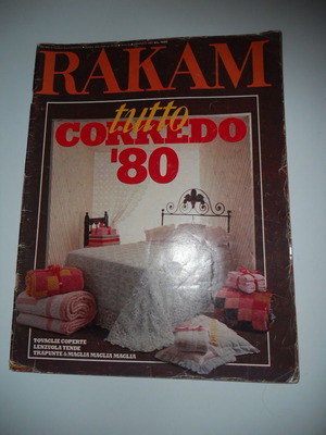 Περιοδικό RAKAM μεταχειρισμένο, Ιανουάριος 1980, εργόχειρα και μόδα