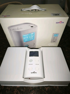 Spectra 9+ double electric breast pump like new