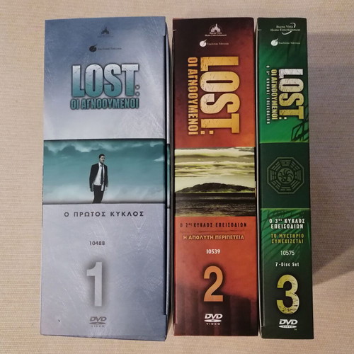 Lost The Missing Box Set Seasons 1, 2 & 3 like new DVD with subtitles