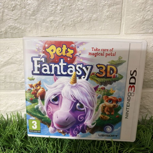 Petz Fantasy 3D Nintendo 3DS game used