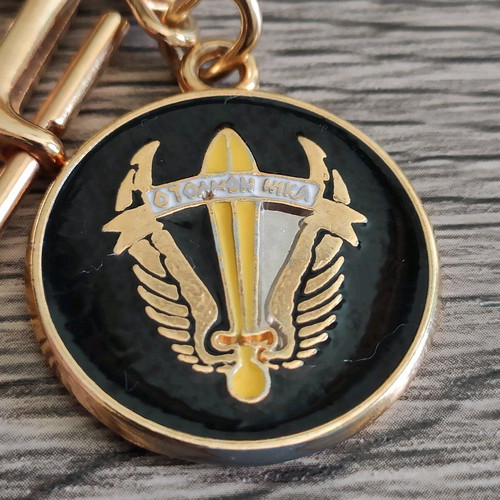 Paratrooper keychain used, special forces commando badge