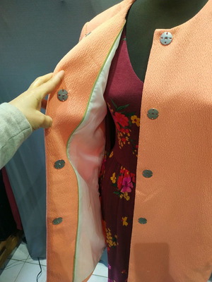 Benetton jacket coat used, size large