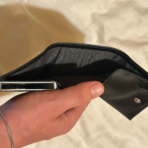 Men's bag and wallet set unused, black