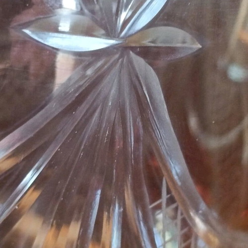 Crystal decanter vintage 31 cm like new
