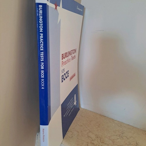 Burlington Practice Tests for ECCE book used, suitable for Michigan Lower