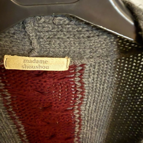 Madame Shou Shou cardigan used, gray