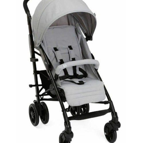 Chicco Lite Way 4 Complete stroller like new, gray