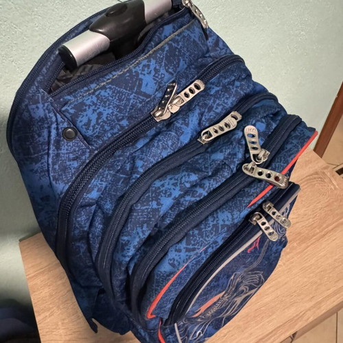 Polo trolley backpack like new with multiple compartments