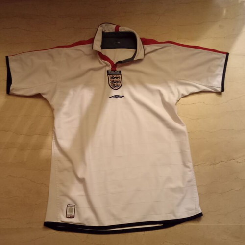 England National Team Jersey double-sided used, size Large, UBRO