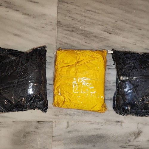 Waterproof set new, yellow and blue, sizes XL, XXL