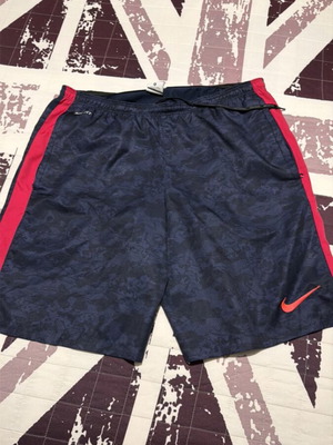 Nike shorts used, comfortable for running, blue and pink