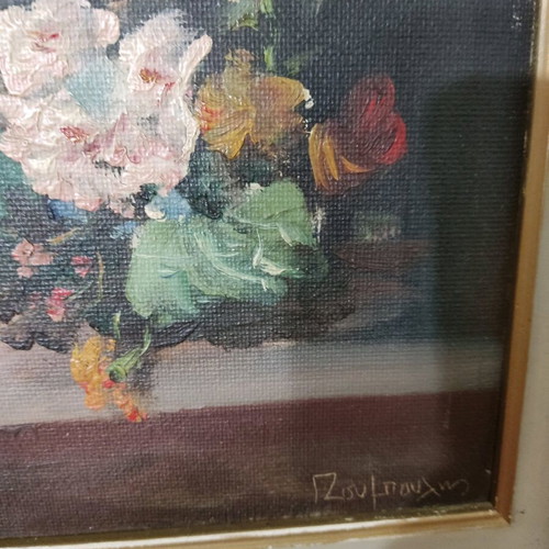Painting by G. Zoumboulis used with black background