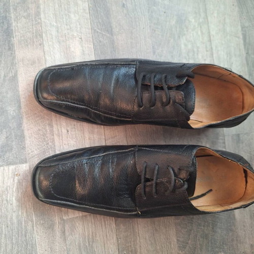 Trendino men's formal shoes, natural leather, size 41, full set
