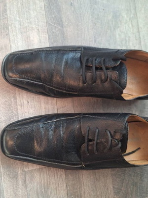 Trendino men's formal shoes, natural leather, size 41, full set