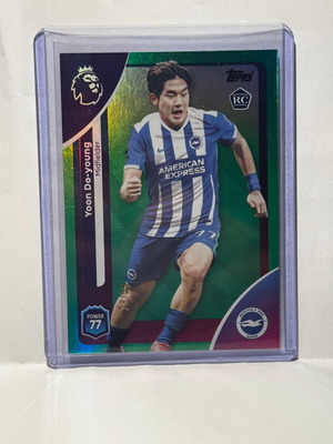 2025 Topps EPL Yoon Do-Young #81 Green card new
