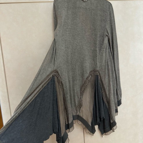 High cardigan new, gray, size M