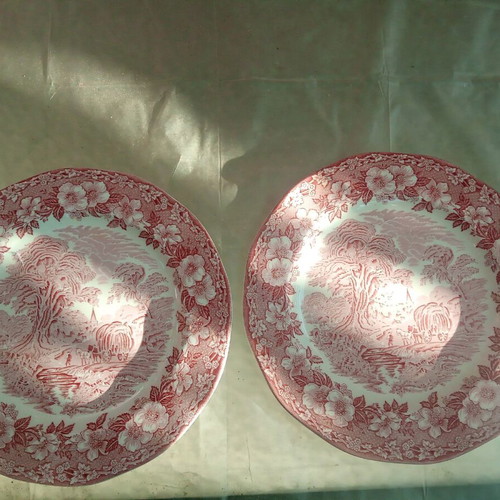 Woodland Enoch Wedgwood (Tunstall) Ltd serving platters set like new, vintage 70s-80s