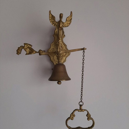 Antique 18th Century Bronze Bell used