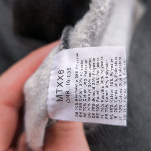Mister Tee Ruthless Hoodie men's medium gray like new