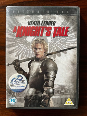 A Knights Tale Extended Cut DVD like new with Greek subtitles