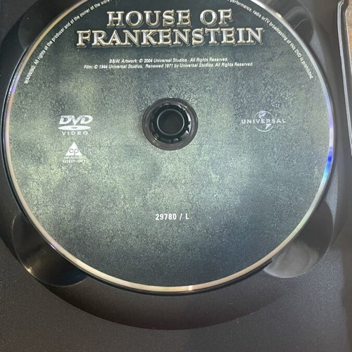 Frankenstein Universal Studios Classic Monsters DVD collection