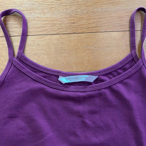 Purple-Melitzani Strap Tank Top like new, size M