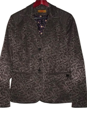 Kenzo Jungle jacket with waistcoat new, gray