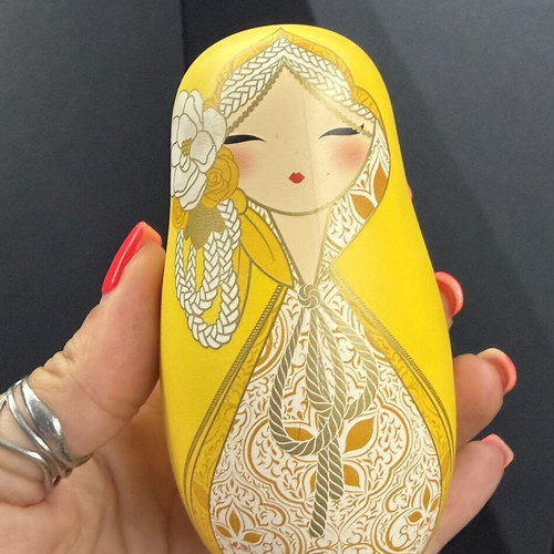 Kimmidoll Babushka collectible set of 2 figurines