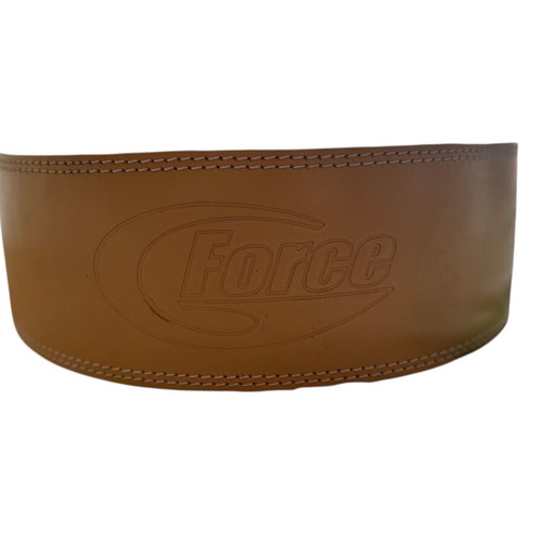 Weightlifting belt made of leather like new, size large