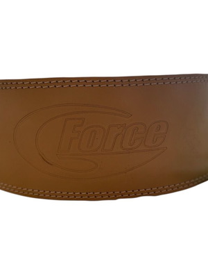 Weightlifting belt made of leather like new, size large
