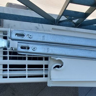 Radiator used 140x15x60 cm, cleaned and working