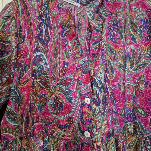 Dress multicolor like new, sizes L and XL