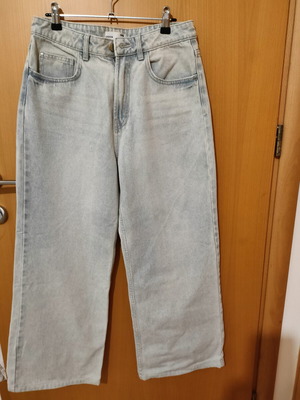 Sinsay Denim Wide Leg Pants like new, size 38