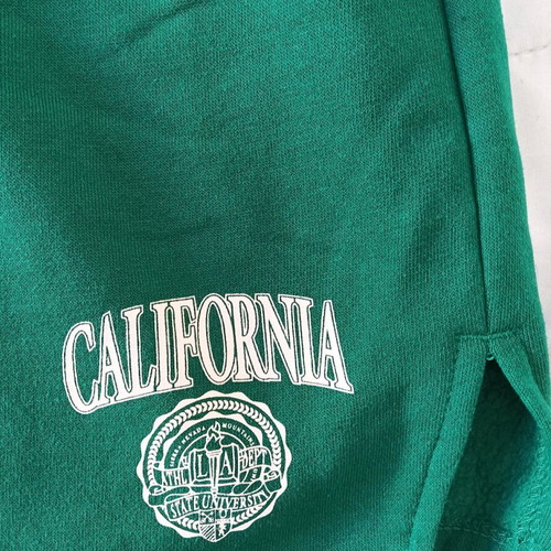 H&M Mini Skirt Medium Green Like New, Fleece with Pockets