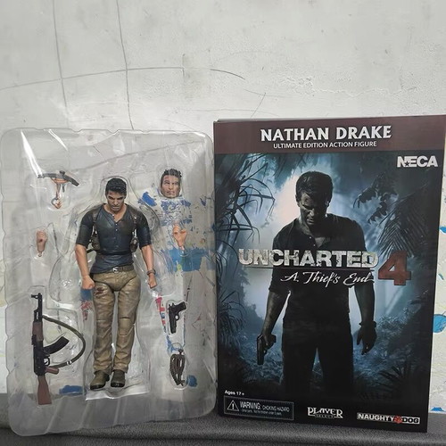 Nathan Drake Figure Uncharted 4 complete, like new