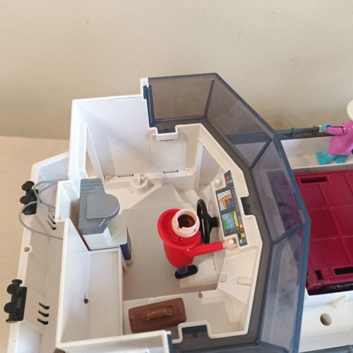 Playmobil Cargo Ship used, floats on water