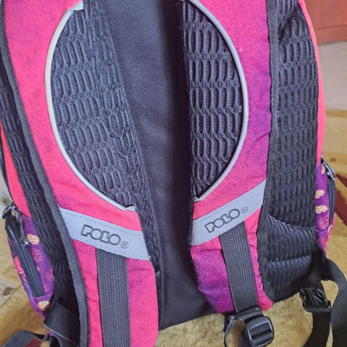 POLO Extenic Glow school backpack used with swan design