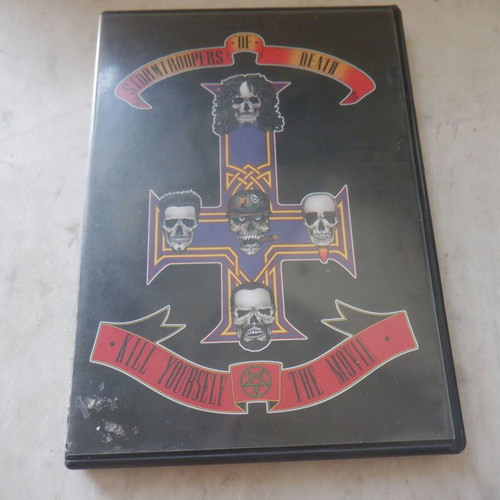 Stormtroopers of Death Kill Yourself-The Movie metal DVD new