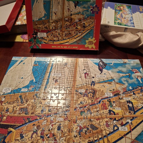 Puzzle Putrid Pirates jigsaw, 300 pieces, like new