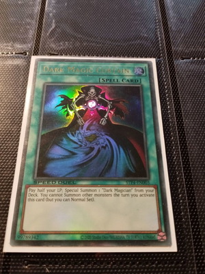 Dark Magic Curtain Yu-Gi-Oh! card like new, Ultra Rare, Speed Duel