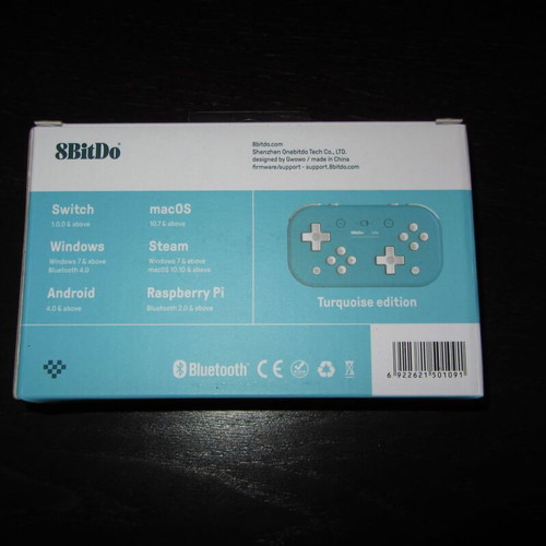 8BITDO Lite Bluetooth Gamepad new for Nintendo Switch, PC, Windows, Mac