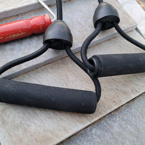 Fitness equipment used, 2 pieces with wear and marks